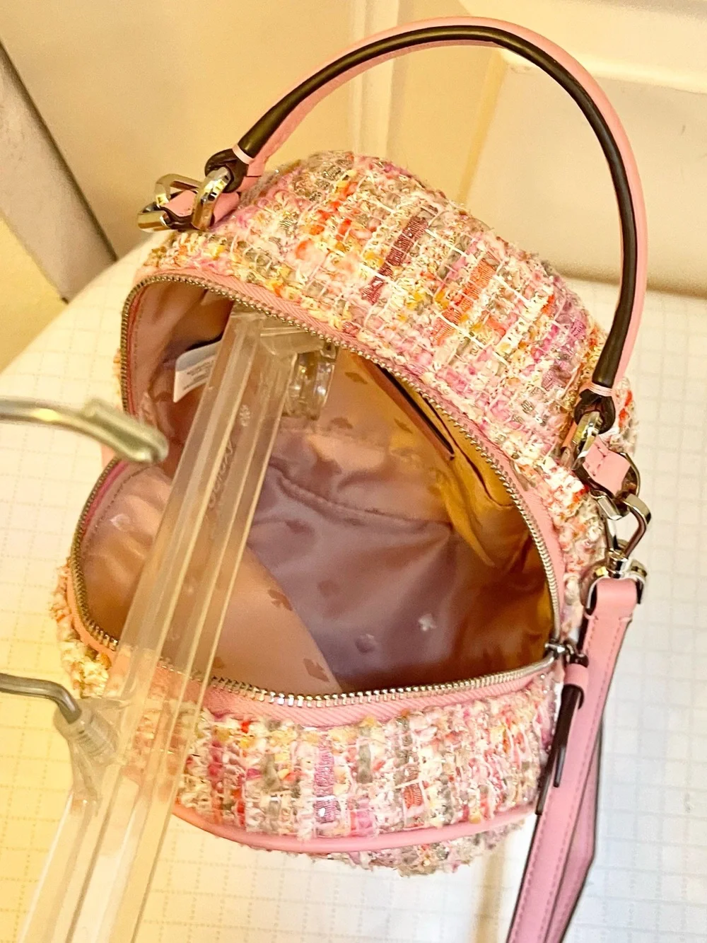Authentic Kate Spade Briar lane quilted tweed mini bag